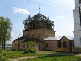 Никольский Улейминский монастырь - Храм в лесах