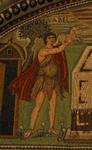 Жертвоприношение Авеля. Мозаика из церкви св. Виталия, Равенна, 6в.